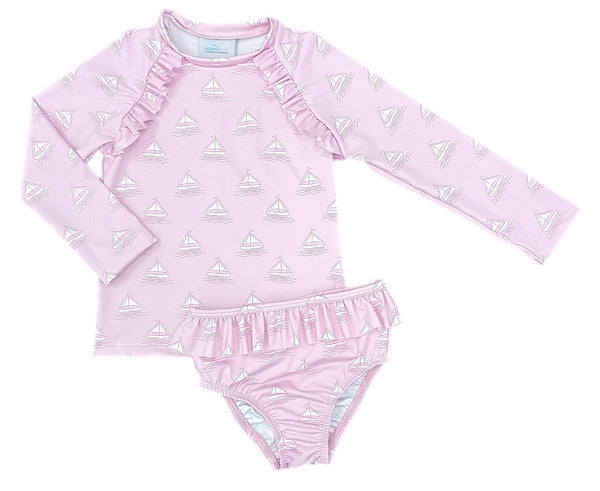 Charlotte Rash Guard Set - Set Sail