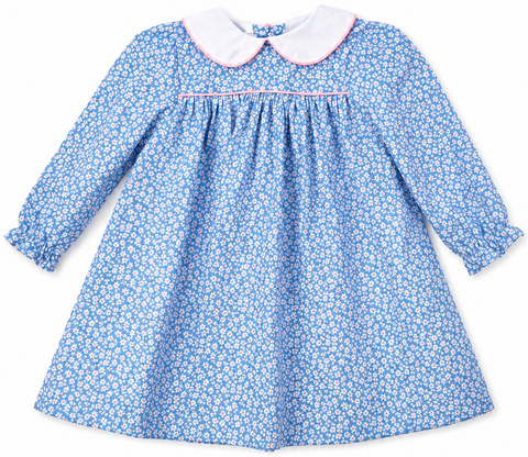 Long Sleeve Dress - Daisy Print