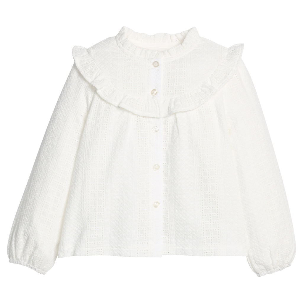 Cintra Top - White Eyelet