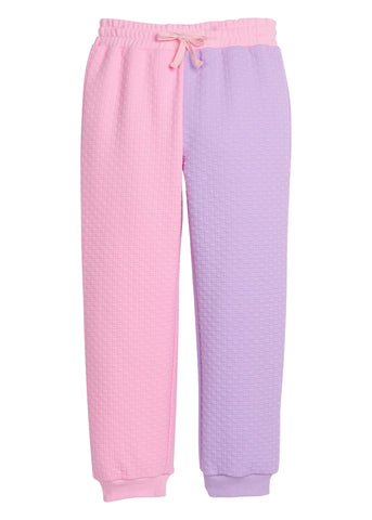 Color Block Jogger - Pink & Lilac