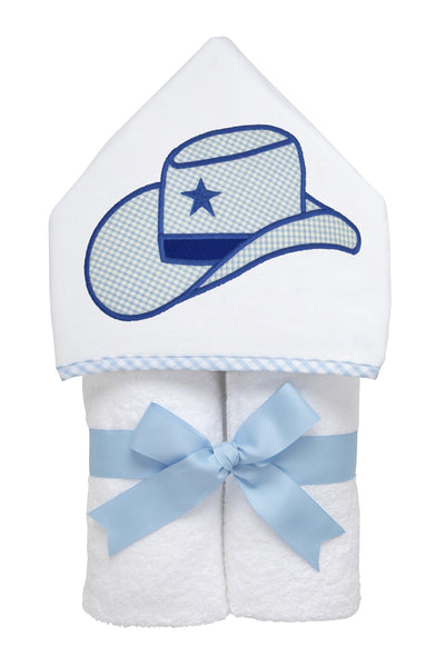 Cowboy Hat Everykid Towel, blue