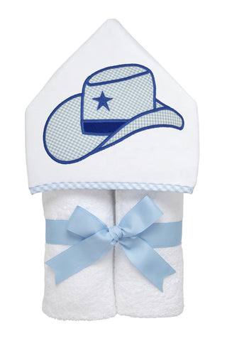 Cowboy Hat Everykid Towel, blue