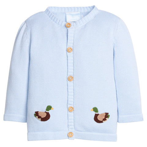 Crochet Cardigan - Mallard
