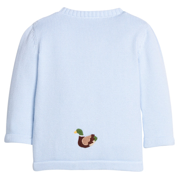 Crochet Cardigan - Mallard