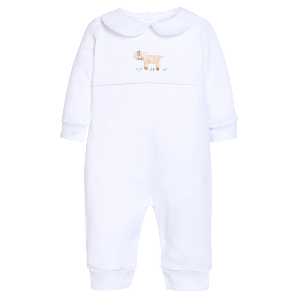 Crochet Playsuit - Sheep