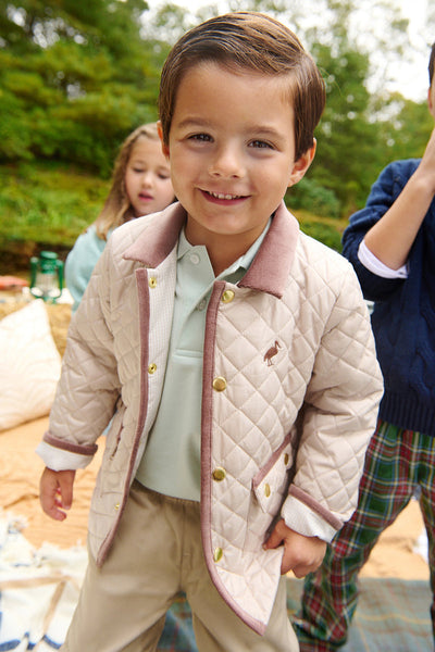 Prim and Proper Polo LS - Old Greenwich Green