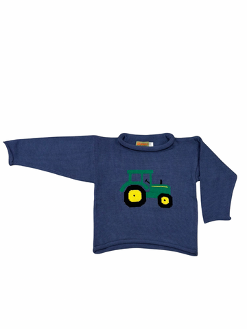 Roll Neck Sweater - Tractor