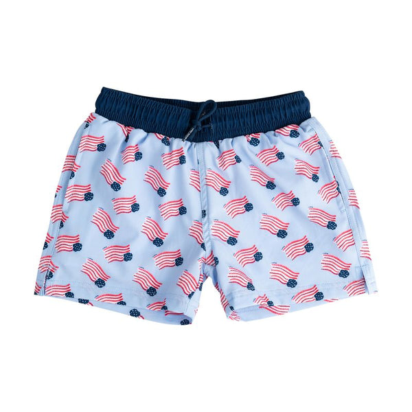 Boogie Board Swim Trunk - Flag