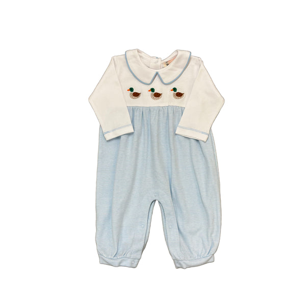 Mallard Embroidered Romper