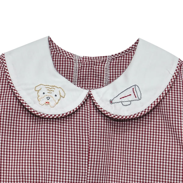 Bulldog Maroon/Grey Dress