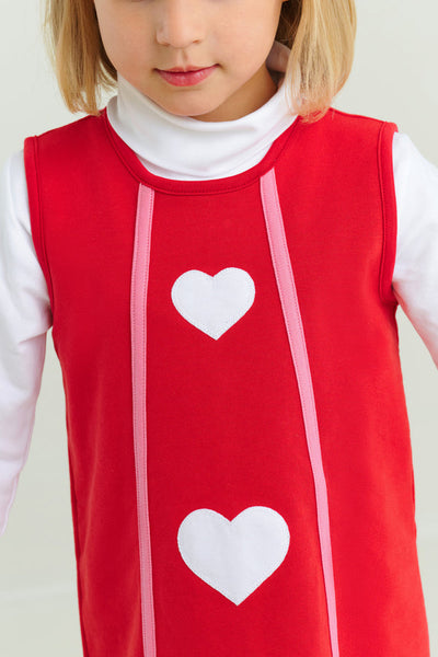 Annie Apron Dress - Richmond Red