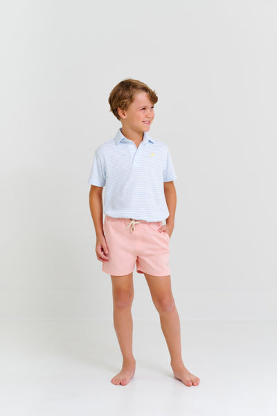 Prim and Proper Polo - Buckhead Blue Stripe