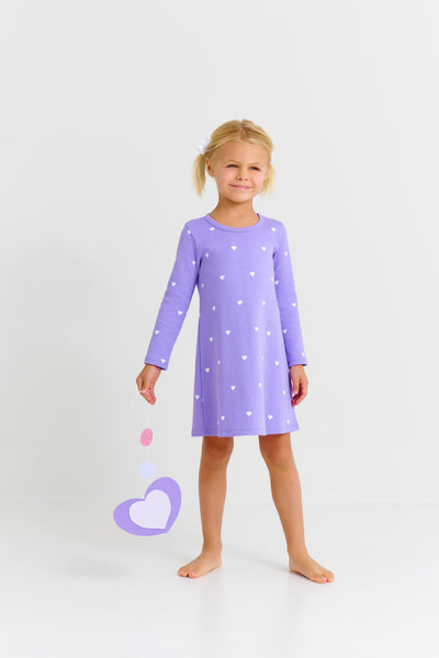 LS Polly Play Dress -  Heart Eyes