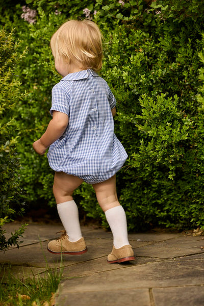 Davant Bubble - Gray Blue Gingham