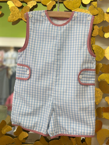 Powder Blue Gingham JonJon