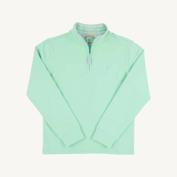 Hayword Half Zip - Grace Bay Green