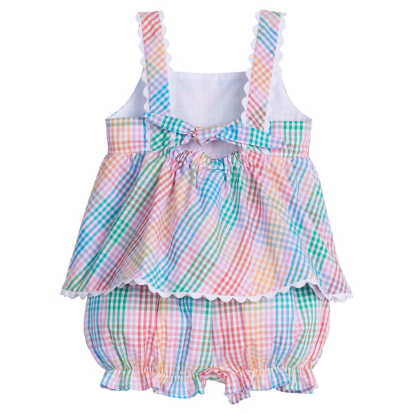 Evie Bloomer Set - Preppy Plaid