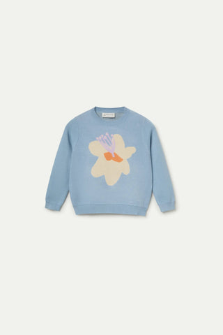 Calatea Flower Print Sweater