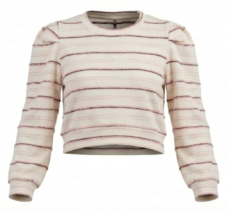 Peyton Top - Blush Stripe