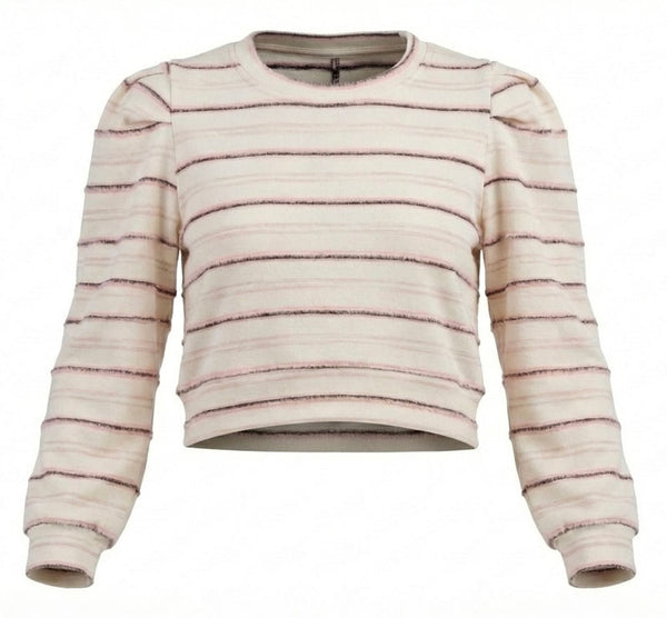 Peyton Top - Blush Stripe