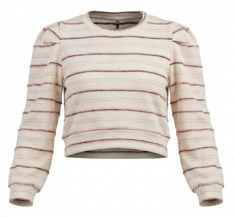 Peyton Top - Blush Stripe