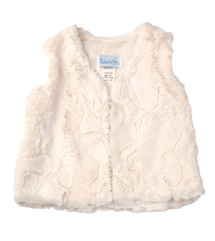 Vest - Ivory Fur