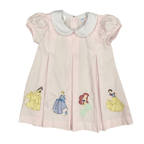 Embroidered Princess Dress, pink