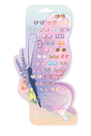 Sticker Earrings - butterfly
