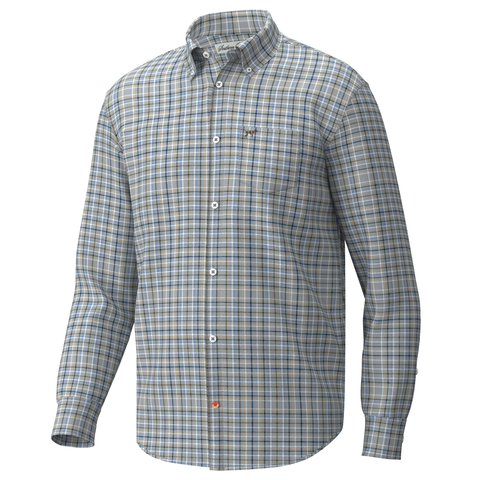 Hadley Luxe Button Down - Stratton Plaid