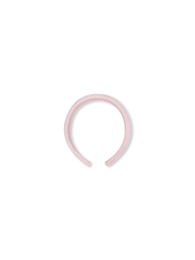 Hannah Headband - Petite Pink Velvet