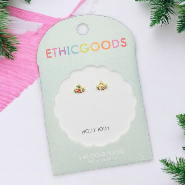 Holly Tiny Stud Earrings