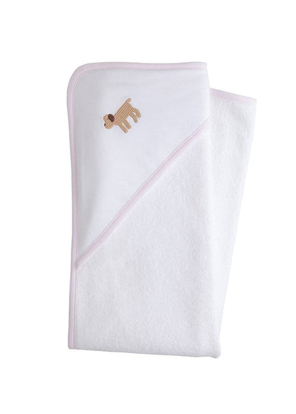Hooded Towel - Lab, pink