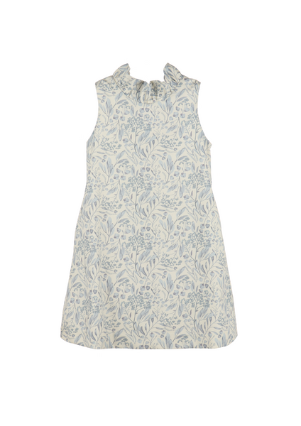 Blair Dress - Blue Floral