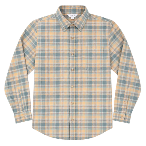 Pierfront Buttondown - Falls Plaid