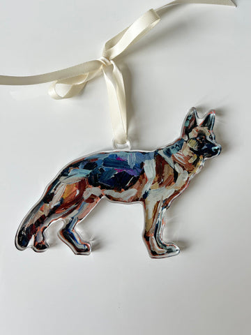 German Shepherd Ornament