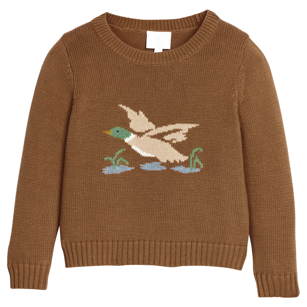 Intarsia Sweater - Flying Mallard