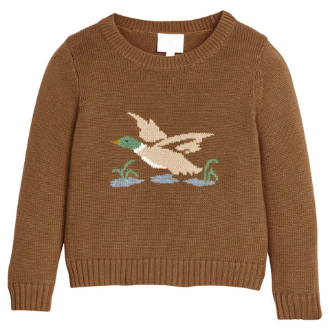 Intarsia Sweater - Flying Mallard