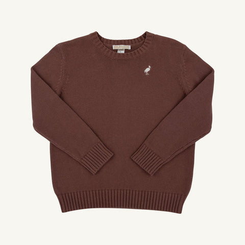 Isaac's Sweater - Gray Bay Brown