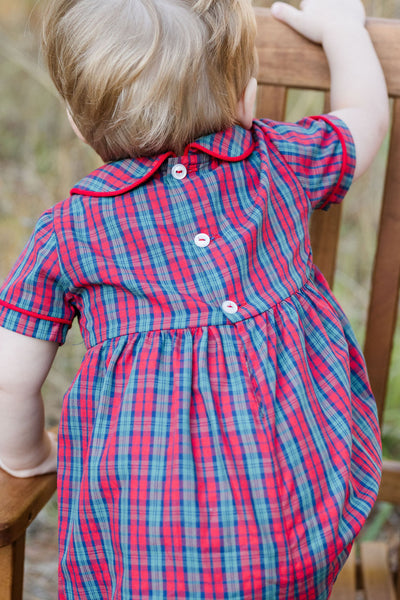 James Long Bubble - Red Plaid