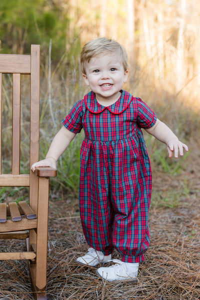James Long Bubble - Red Plaid