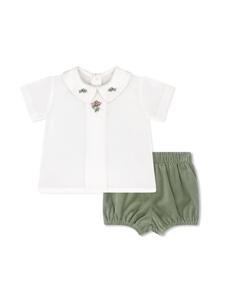 Jonathan Bloomer Set - Leyland Green Velvet
