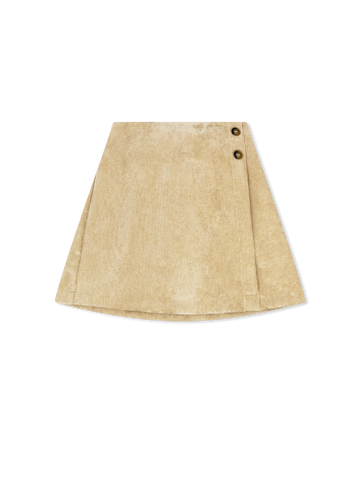 Julia Skirt - Alexandria Khaki Corduroy