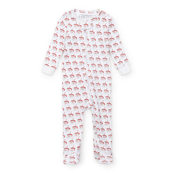 Parker Zipper Pajama - Hot Cocoa Santa