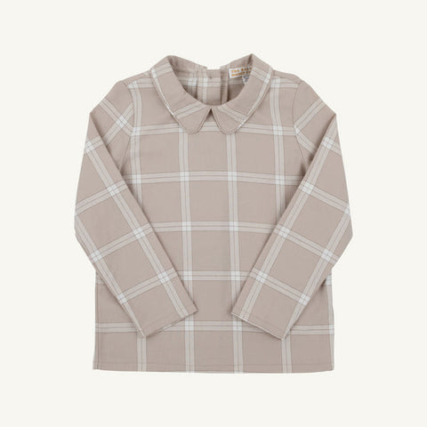 Peter Pan Collar Shirt - Thompson Park Plaid