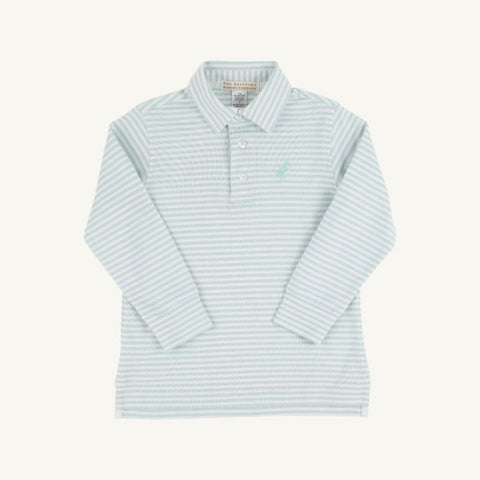 Long Sleeve Prim and Proper Polo
