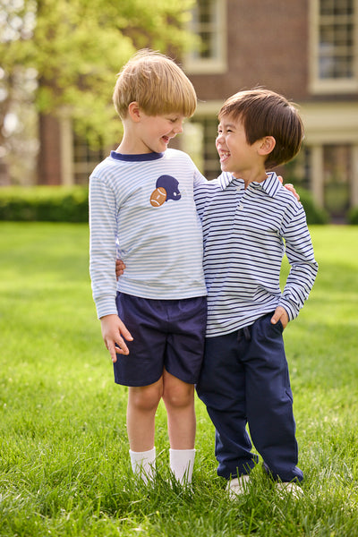Long Sleeve Polo - Winslow Stripe