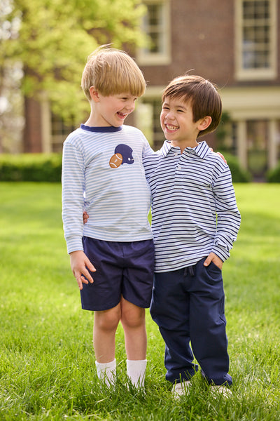 Long Sleeve Polo - Winslow Stripe