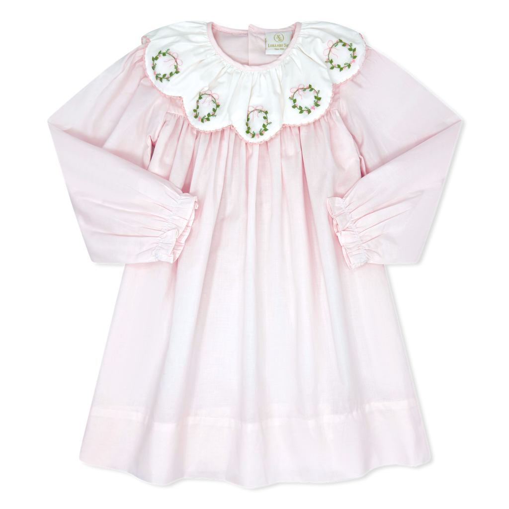 Chloe Dress - Blessings Pink Batiste