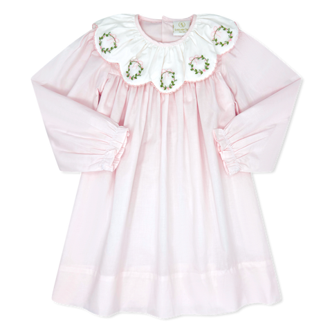 Chloe Dress - Blessings Pink Batiste