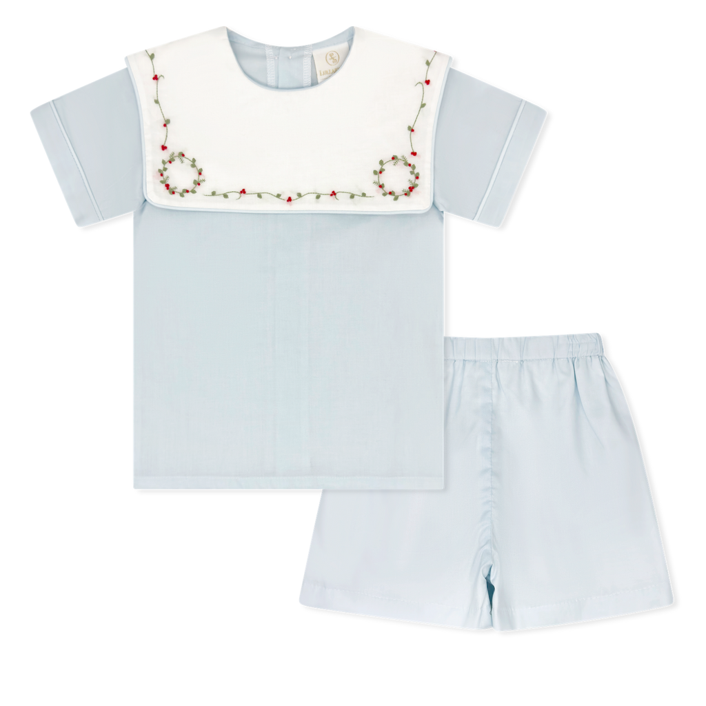 Christian Short Set - Blessings Blue Baptiste